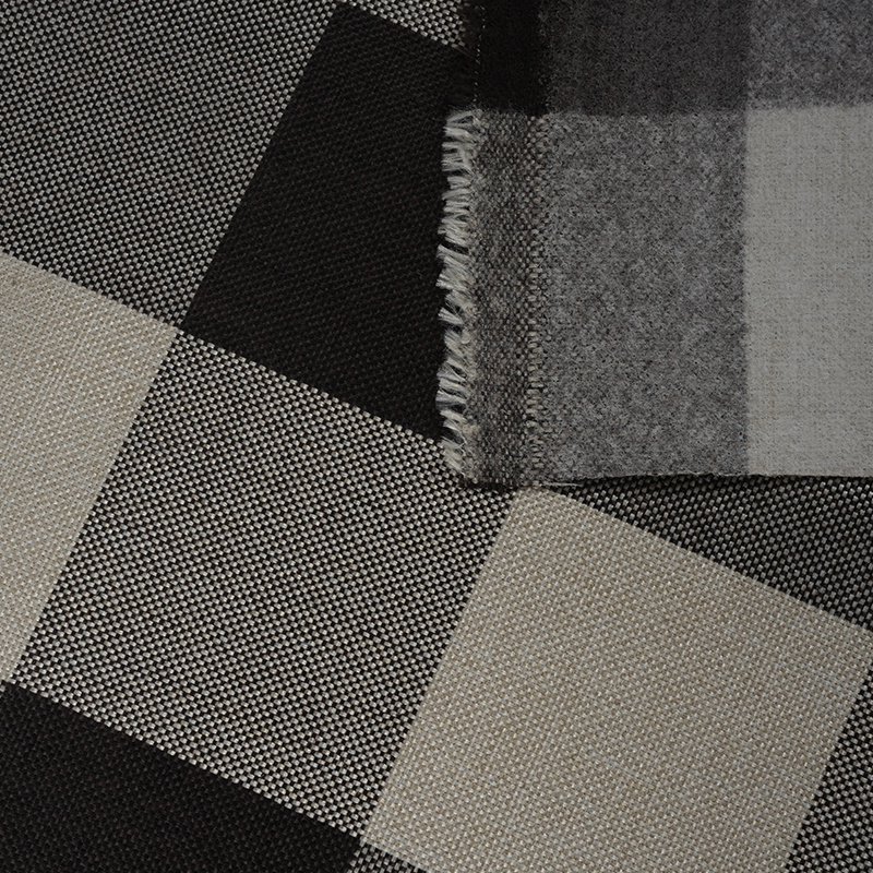 10*10 Ekose Polyester Keten Kumaş